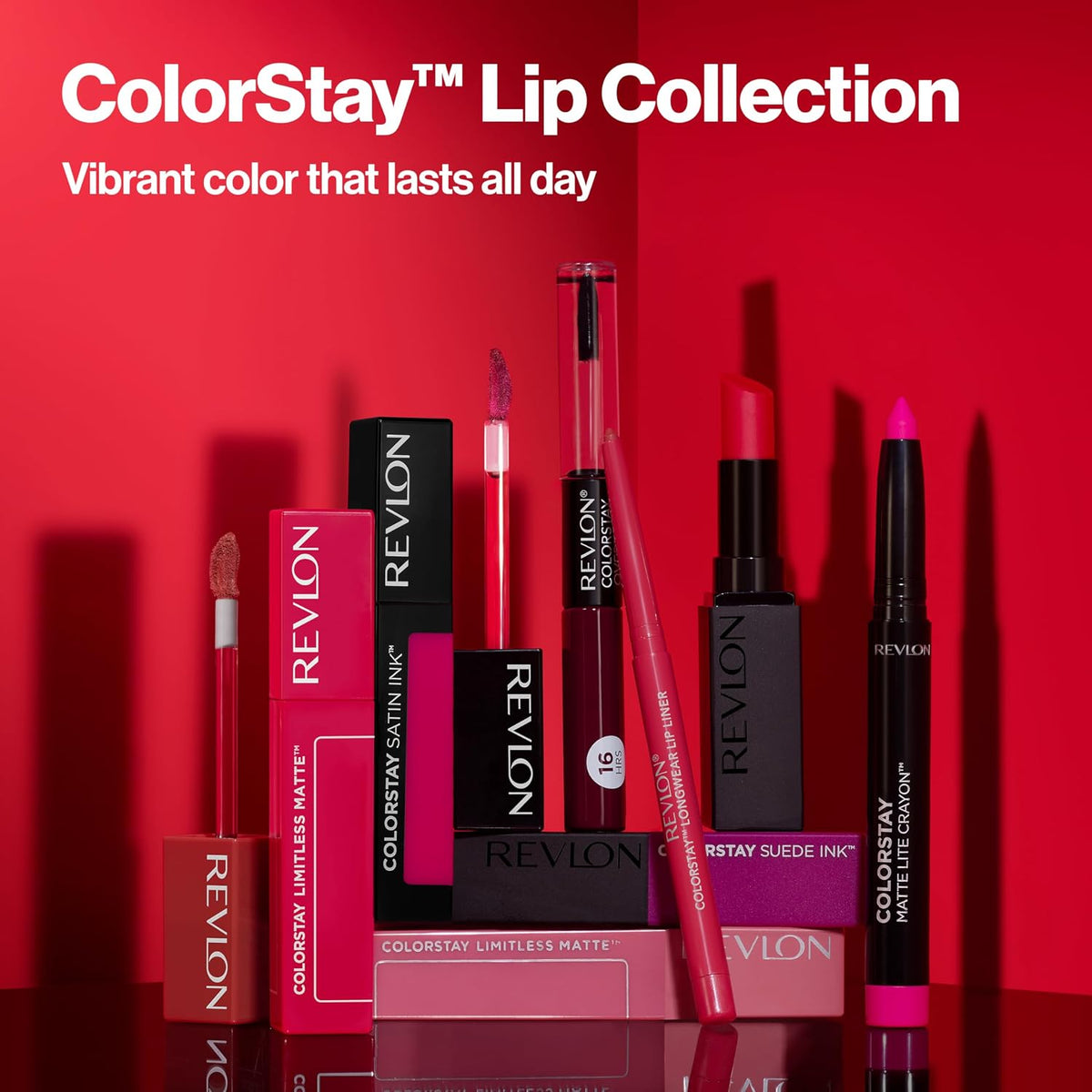 Revlon ColorStay Overtime Lipcolor, 350 Bare Maximum, 0.07 fl oz