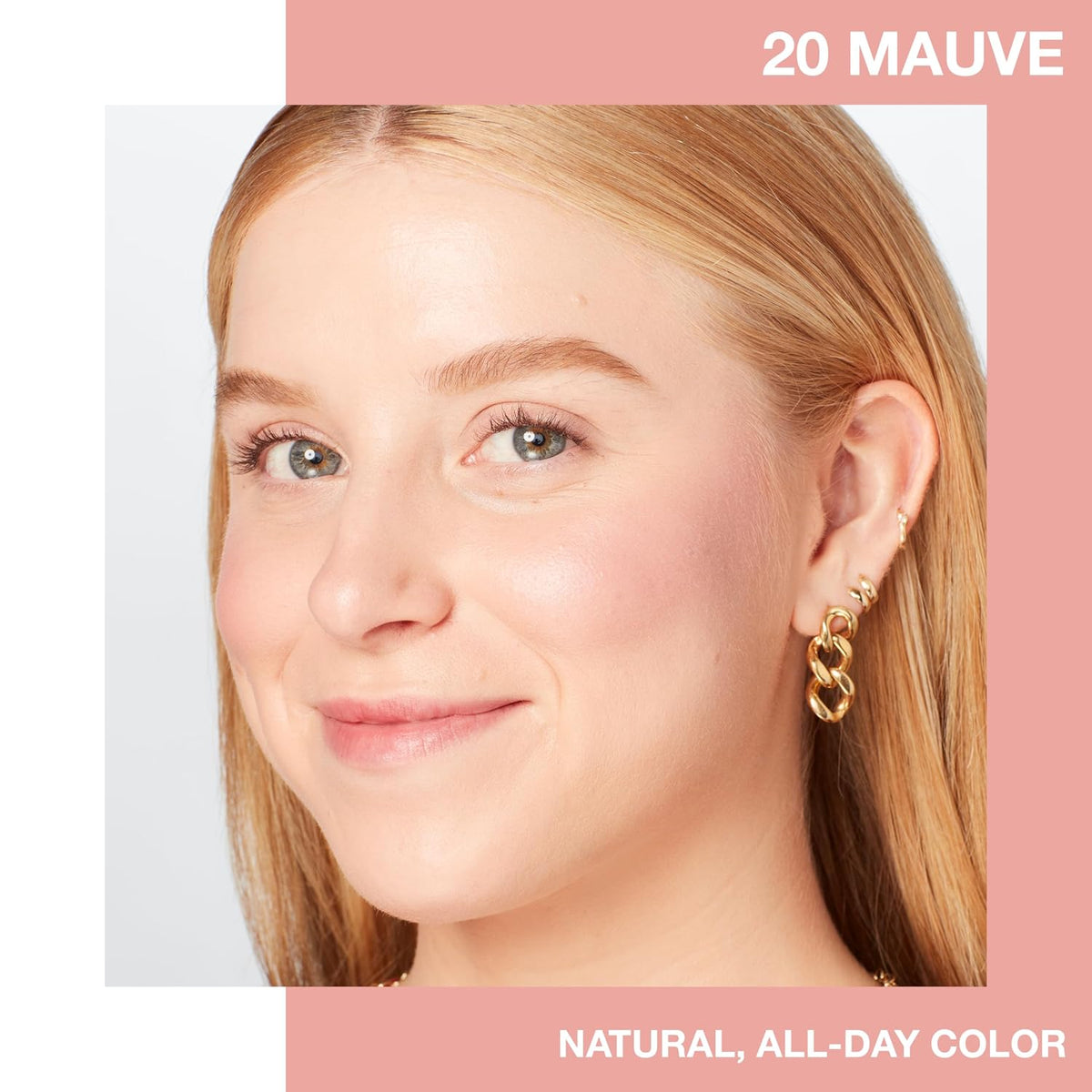 Maybelline Fit Me Powder Blush, Lightweight, Smooth, Blendable, Long-lasting All-Day Face Enhancing Makeup Color, Mauve,
