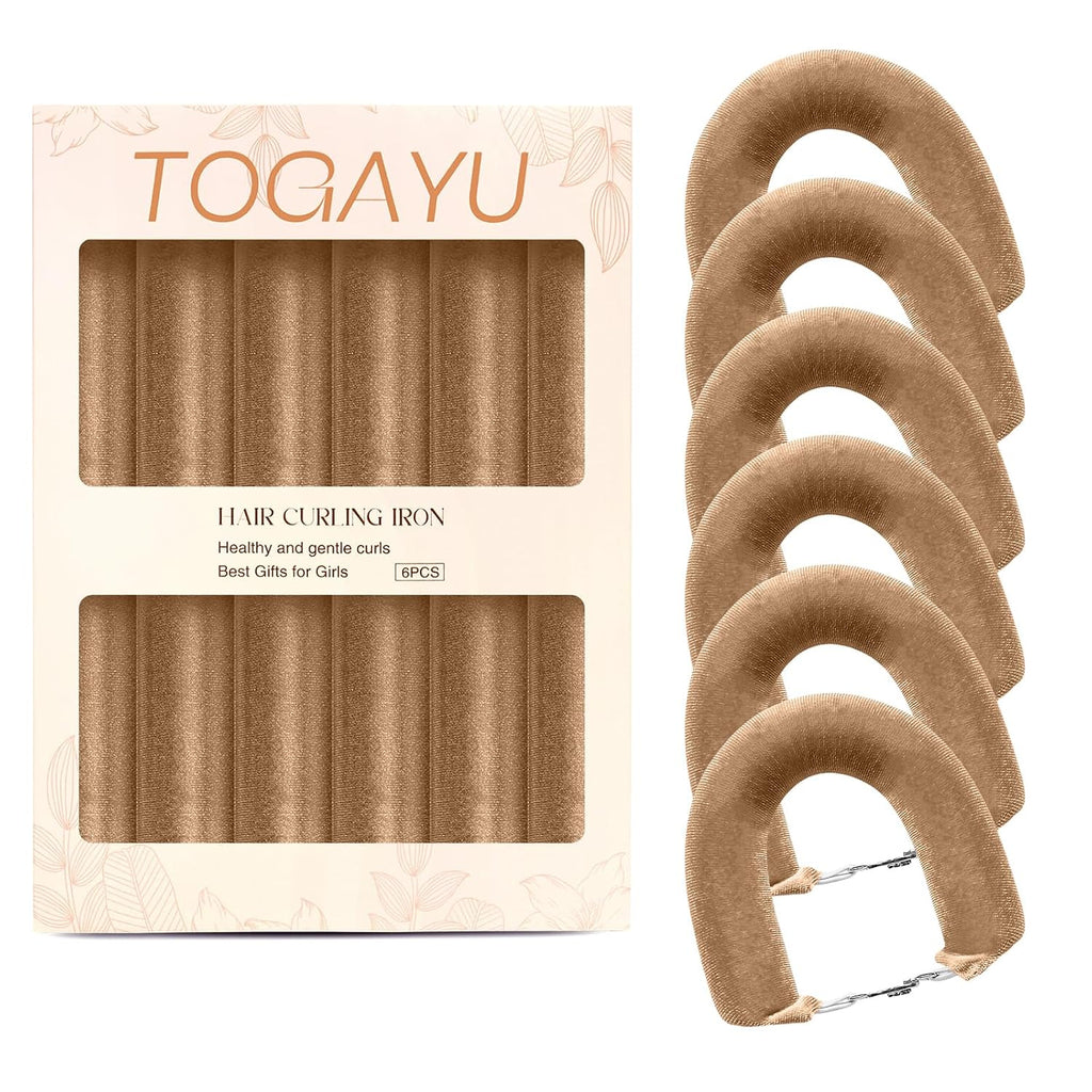 Heatless Curls Overnight Hair Care Set - Jumbo Velvet Hair Curlers