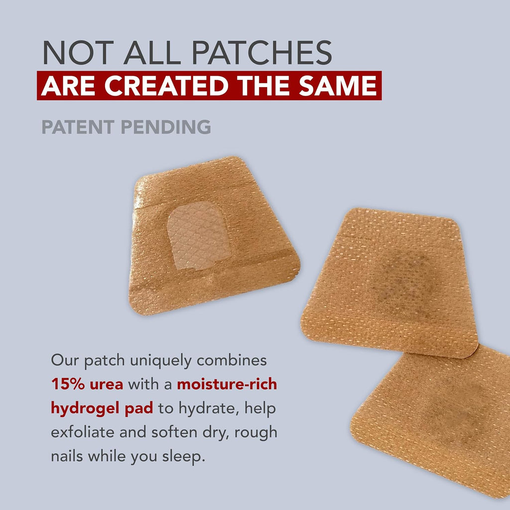 Kerasal Nighttime Renewal Fungal Nail Patches, Overnight Repair, 14 Count