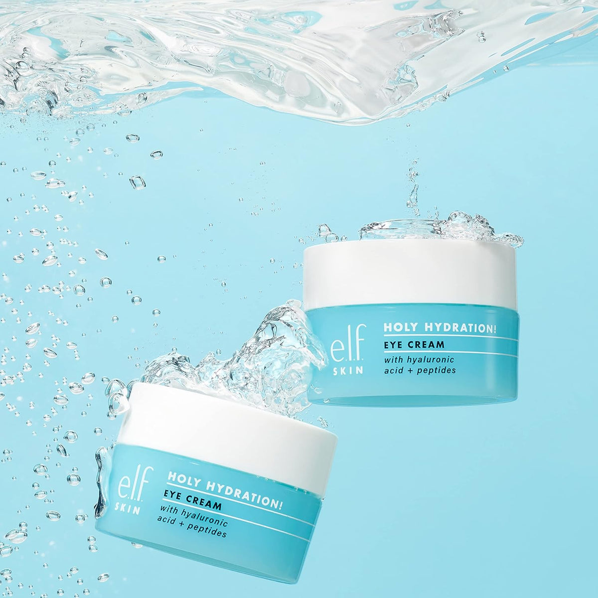 e.l.f. SKIN Holy Hydration! Eye Cream, Rich Hydrating Eye Cream For Minimizing Dark Circles, Infused With Hyaluronic Aci