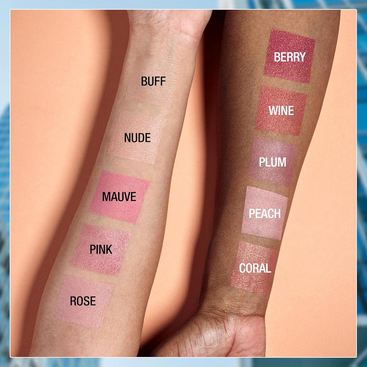 Maybelline Fit Me Powder Blush, Lightweight, Smooth, Blendable, Long-lasting All-Day Face Enhancing Makeup Color, Mauve,