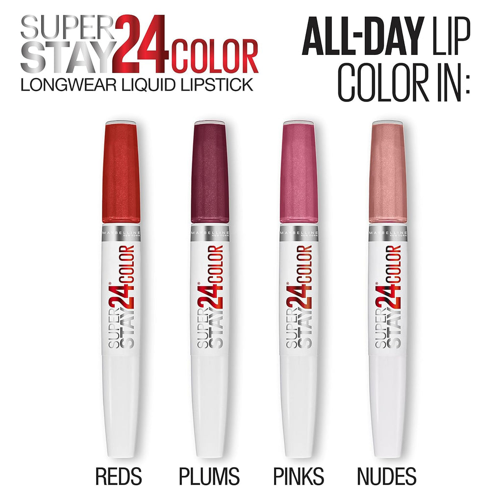 Maybelline Super Stay 24 2-Step Liquid Lipstick, Blush On 105