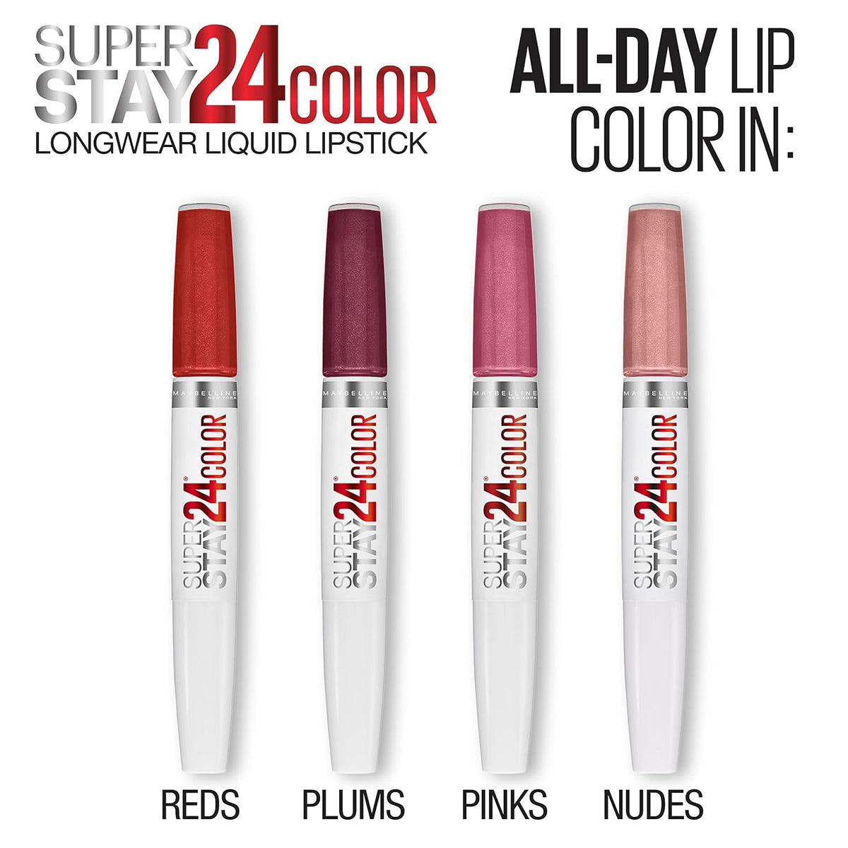 Maybelline Super Stay 24 2-Step Liquid Lipstick, Blush On 105