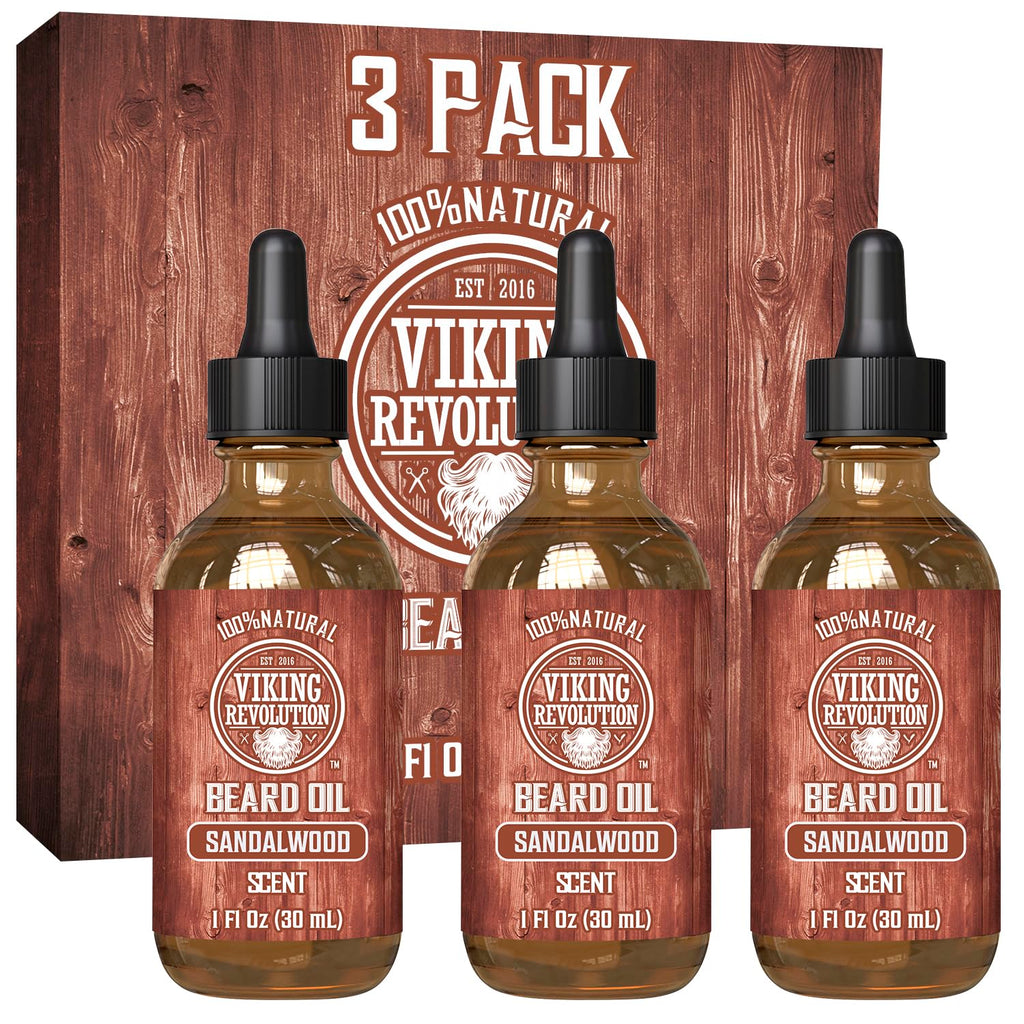 Viking Revolution Beard Oil - Sandalwood - 1 fl oz