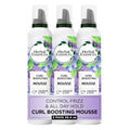 Herbal Essences Curl Boosting Mousse, Frizz Control for Curly & Wavy Hair, Long-Lasting Hold with Berry Scent, Paraben &