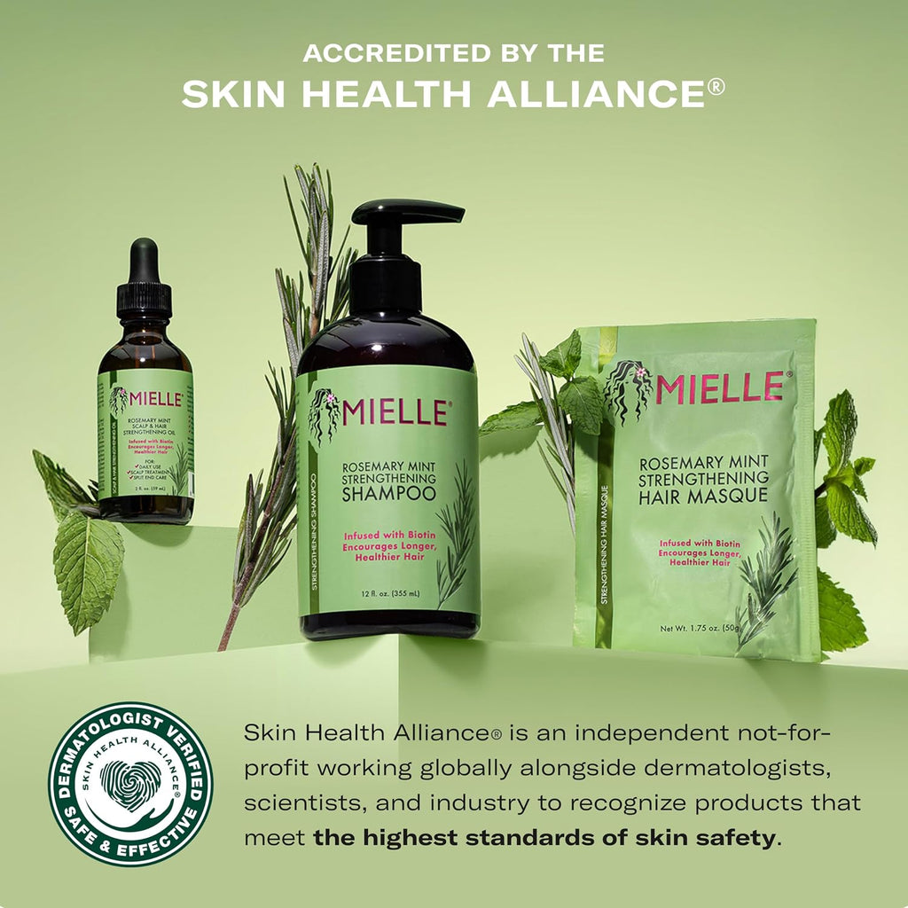 Mielle Organics Rosemary Mint Hair Oil with Biotin, 2 oz
