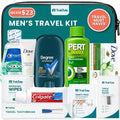 Travel Essentials For Men Travel Kit With Name Brand Travel Size Toiletries