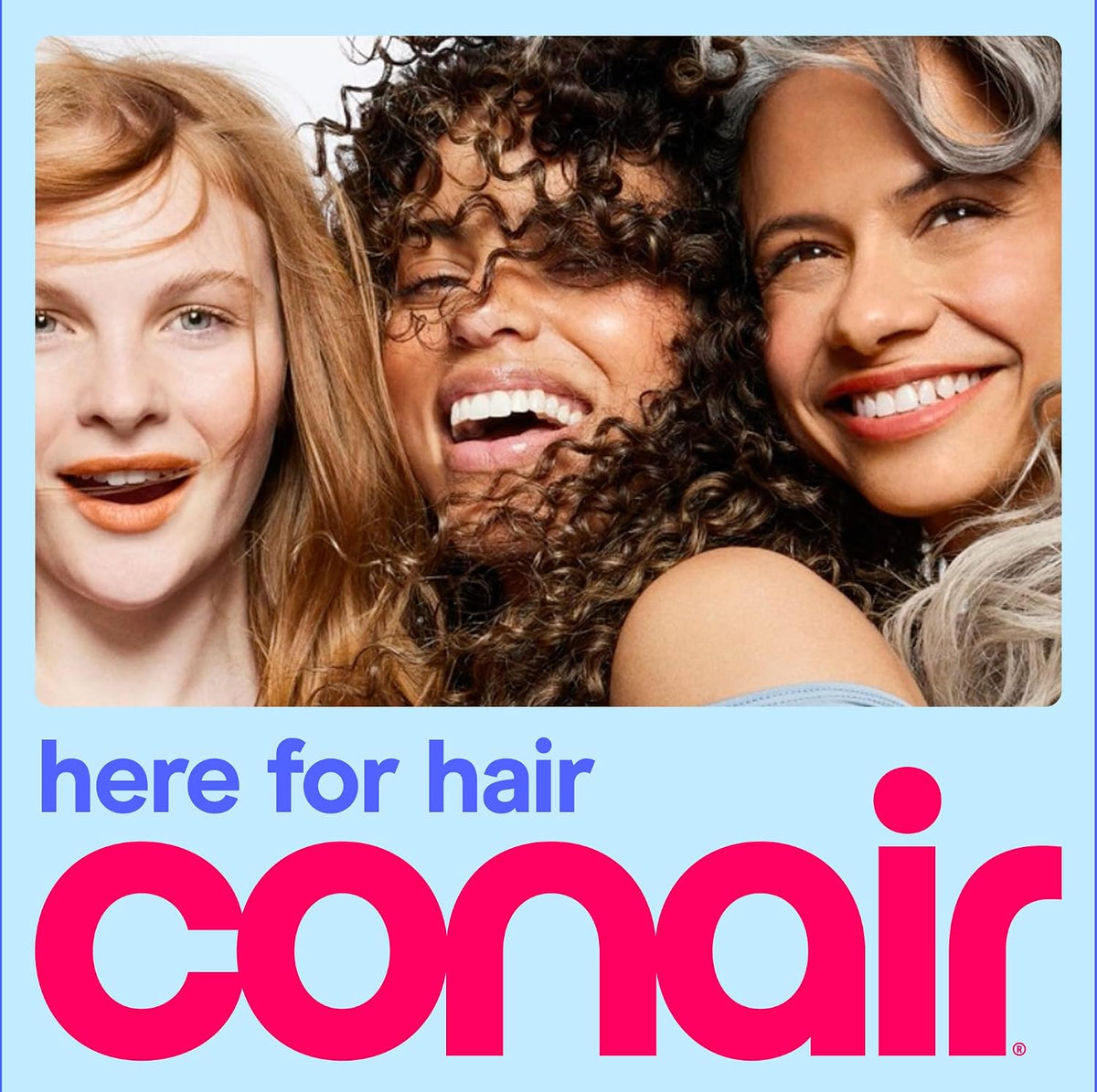 Conair Ionic Hair Dryer with Concentrator Attachment, 1875W, Full Size