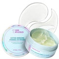 Good Molecules Caffeine Energizing Hydrogel Eye Patches - Eye Mask with Hyaluronic Acid Hydrate and Reduce Puffiness - P