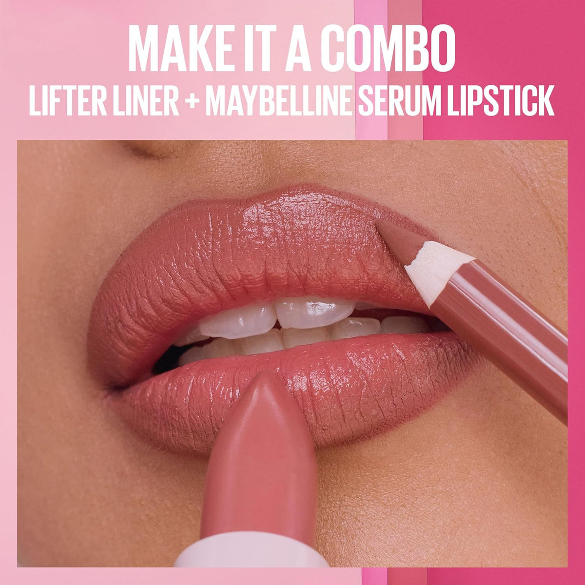 MAYBELLINE Serum Lipstick, Hydrating Lip Makeup with 8HRs of Lip Plumping Moisture with Hyaluronic Acid + Oil Blend, Wil