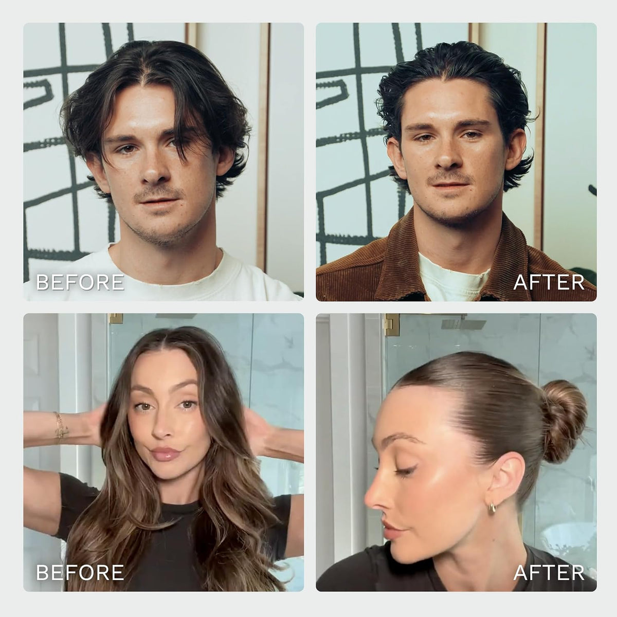 Highland Glacial Hair Clay Pomade - Award winning hair styling clay for men and women made with 100% all natural and org