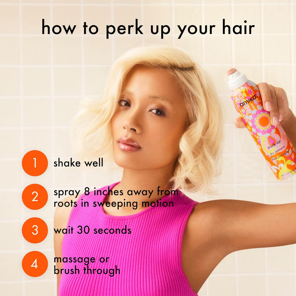 amika Perk Up Dry Shampoo, 5.3 oz. (Pack of 1)