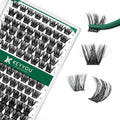KEYYOU Lash Clusters Eyelash Clusters Natural Wispy D Curl 8-18mm MIX Y01