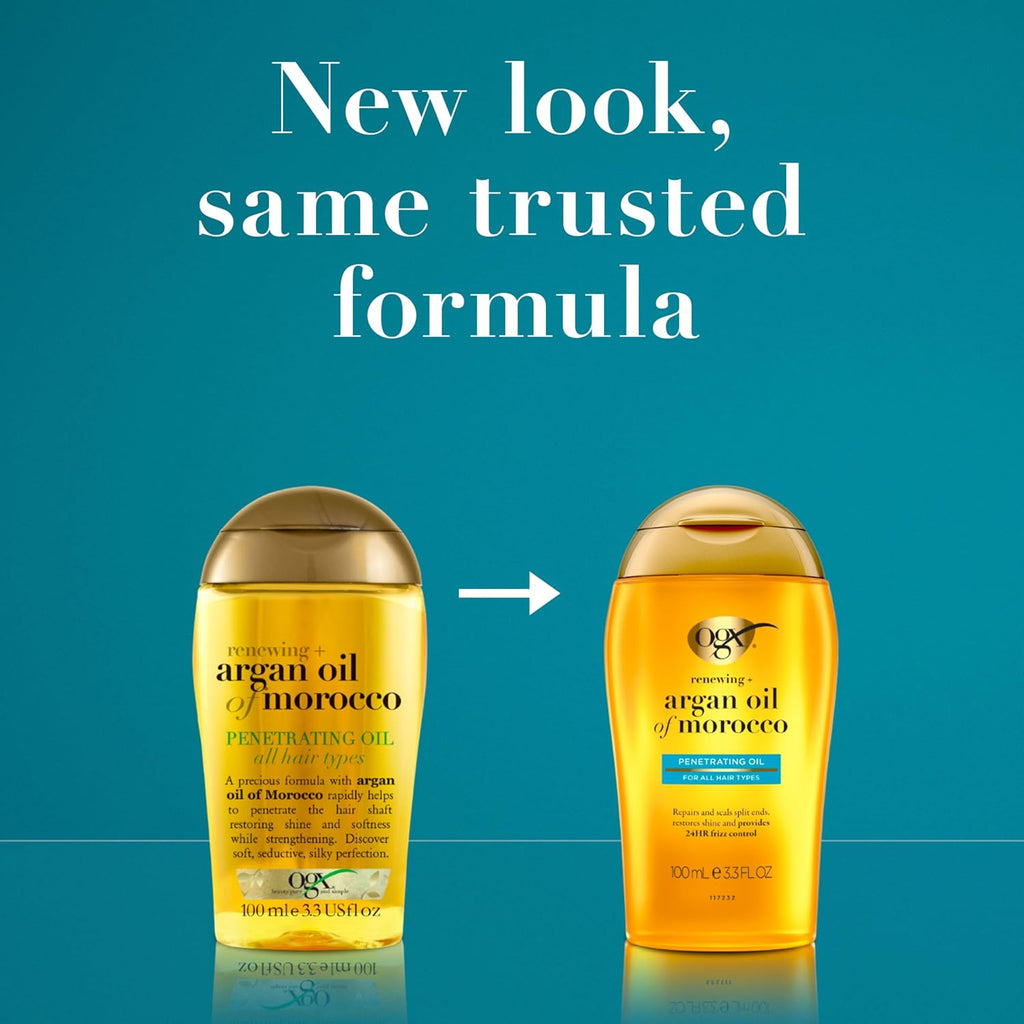 OGX Renewing + Argan Oil of Morocco Penetrating Hair Oil, 3.3 fl. oz