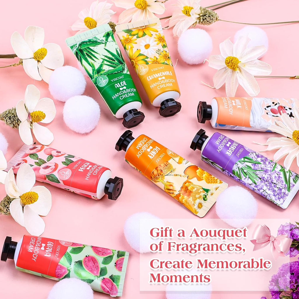 7 Pack Hand Cream Gifts Set for Women, Christmas Gifts for Women