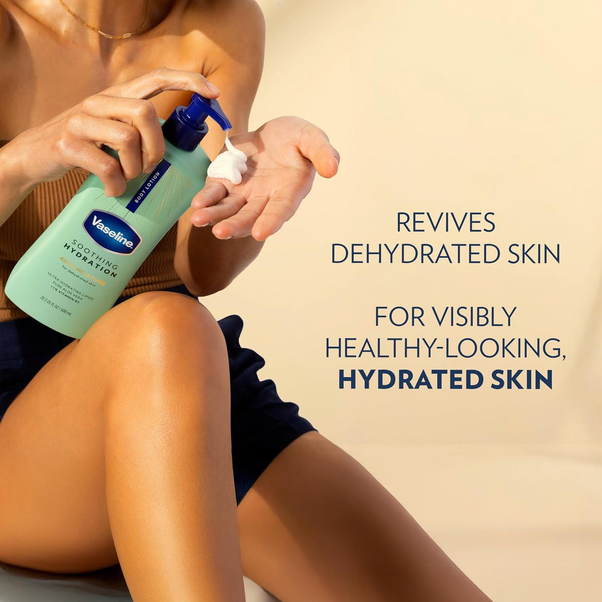 Vaseline Soothing Hydration Body Lotion with Aloe Vera Extract 20.3oz 3ct