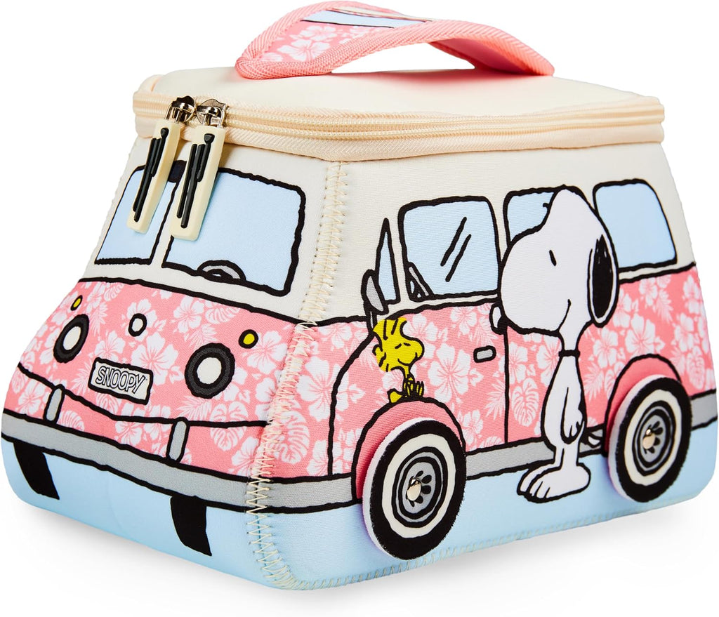 Peanuts Snoopy Travel Toiletry Makeup Bag for Girls, Teens