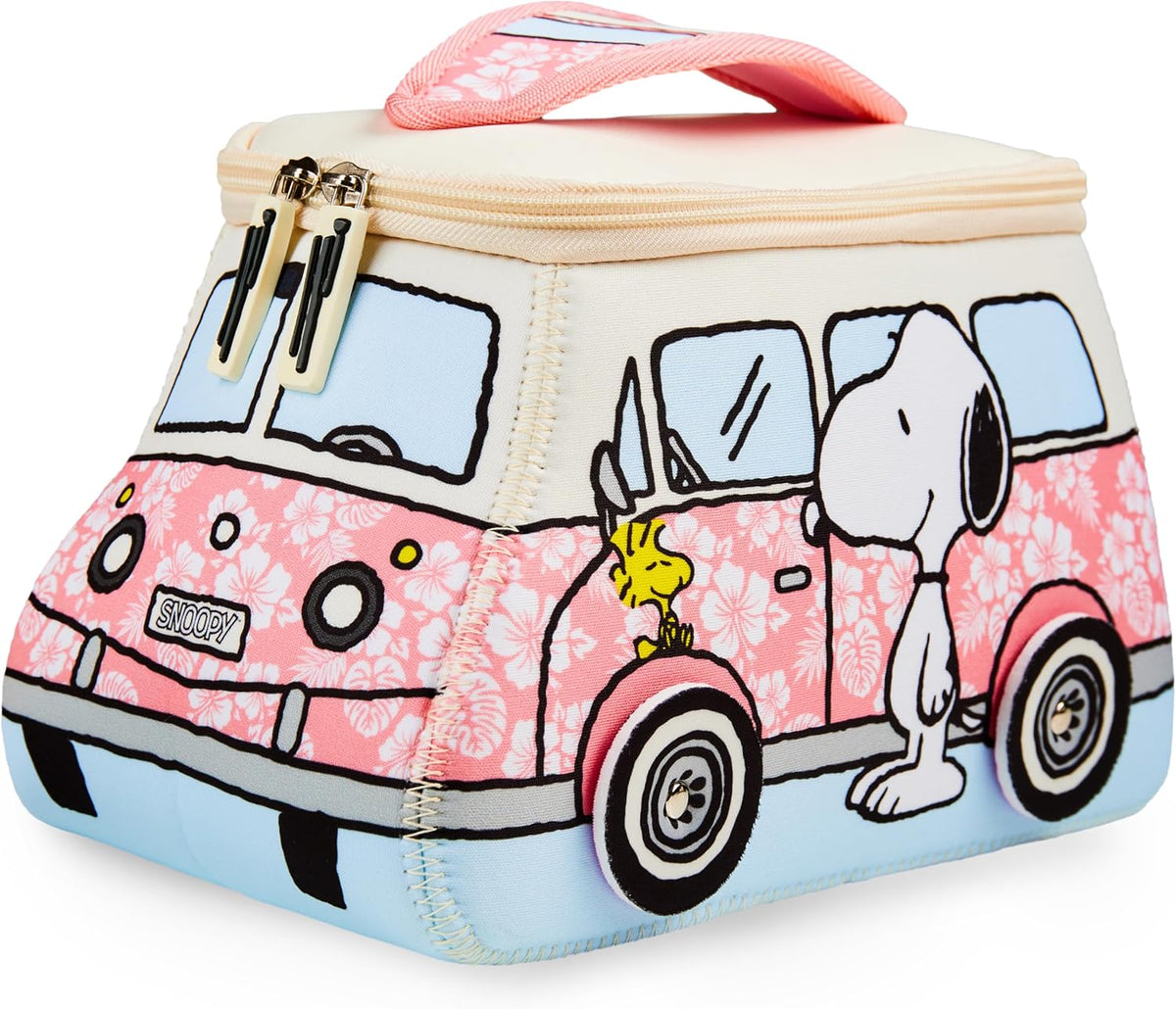 Peanuts Snoopy Travel Toiletry Makeup Bag for Girls, Teens