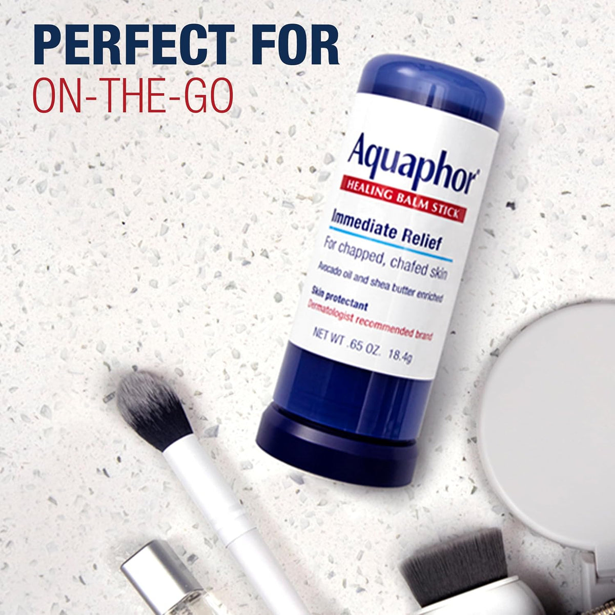 Aquaphor Healing Balm Stick, Skin Protectant, 0.65 OZ