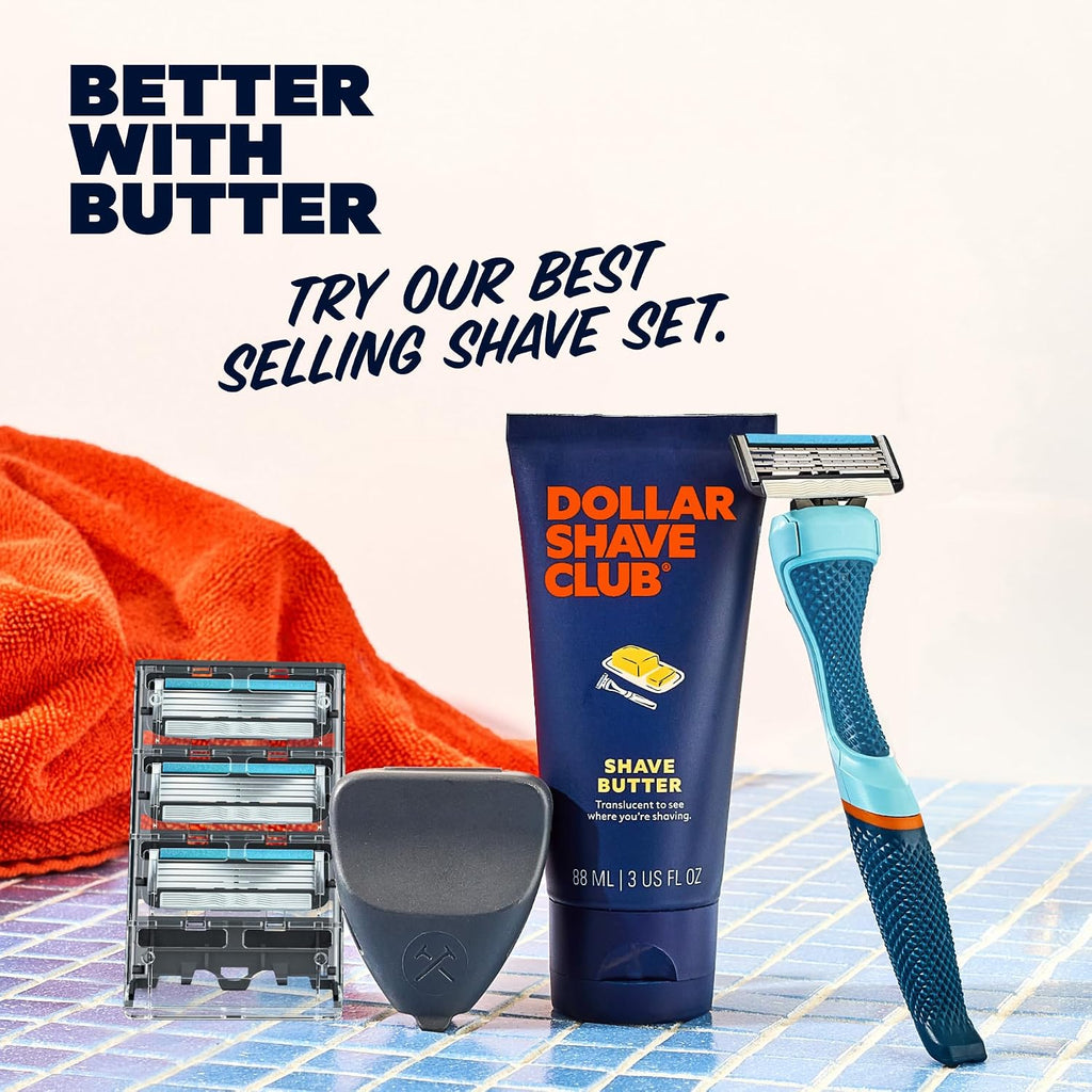 Dollar Shave Club - Shave Butter 6 oz (2 Pack) - Shaving Cream Alternative