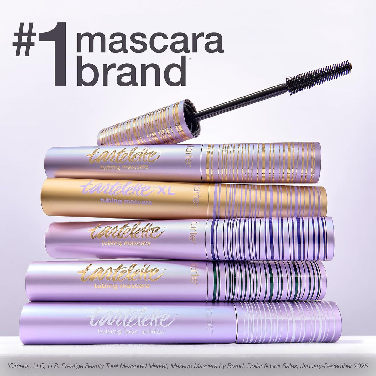 tarte tartelette XL tubing mascara – Lash Extensions in a Tube with Peptide, Extra-Bold Buildable Lifted Length & Volume