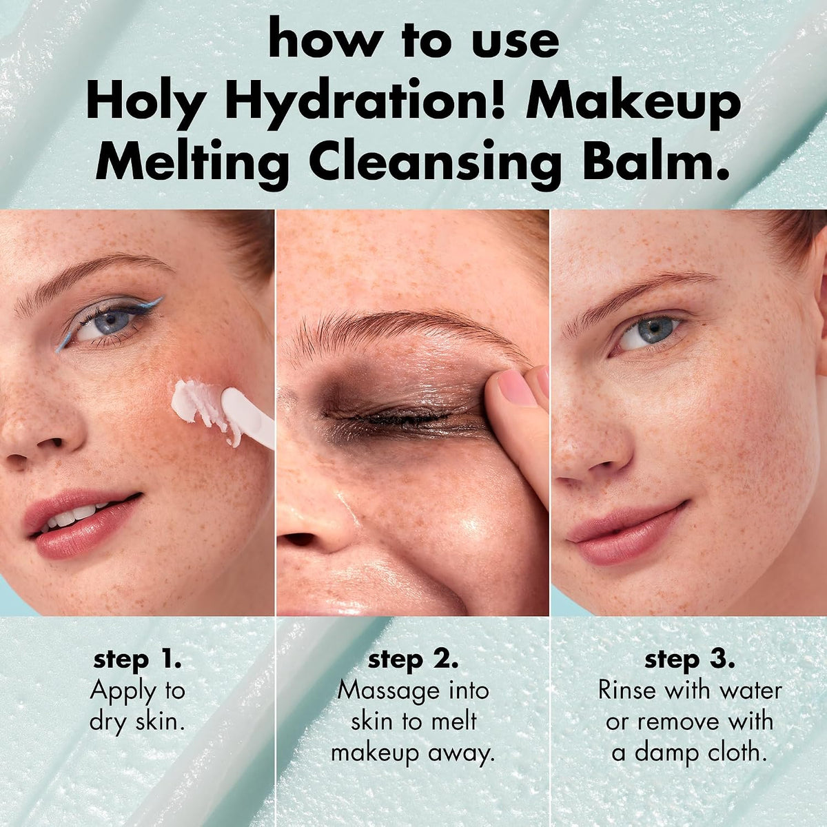e.l.f. SKIN Holy Hydration! Makeup Melting Cleansing Balm, 2 oz