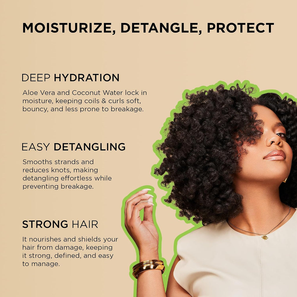 African Pride Moisture Miracle Pre-Shampoo Hair Detangler, 18 Oz