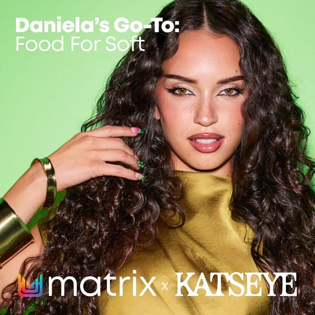 MATRIX Food For Soft Rich Hydrating Treatment Mask - For Dry & Brittle Hair, Adds Shine & Softness, With Avocado Oil & H