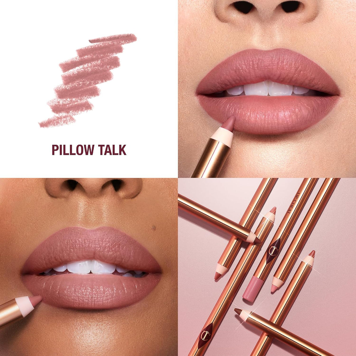 Charlotte Tilbury Lip Cheat Lip Liner Pencil - Gives Lips a Fuller-Looking, Defined Pout - Enriched with Jojoba Oil & Hy