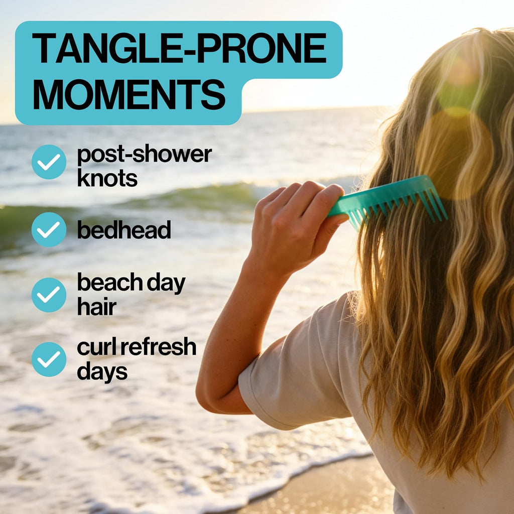 Pacifica Coconut Milk Hair Detangler Spray – Leave-In Conditioning Elixir for Tangle-Free Hair – Instantly Detangles Kno