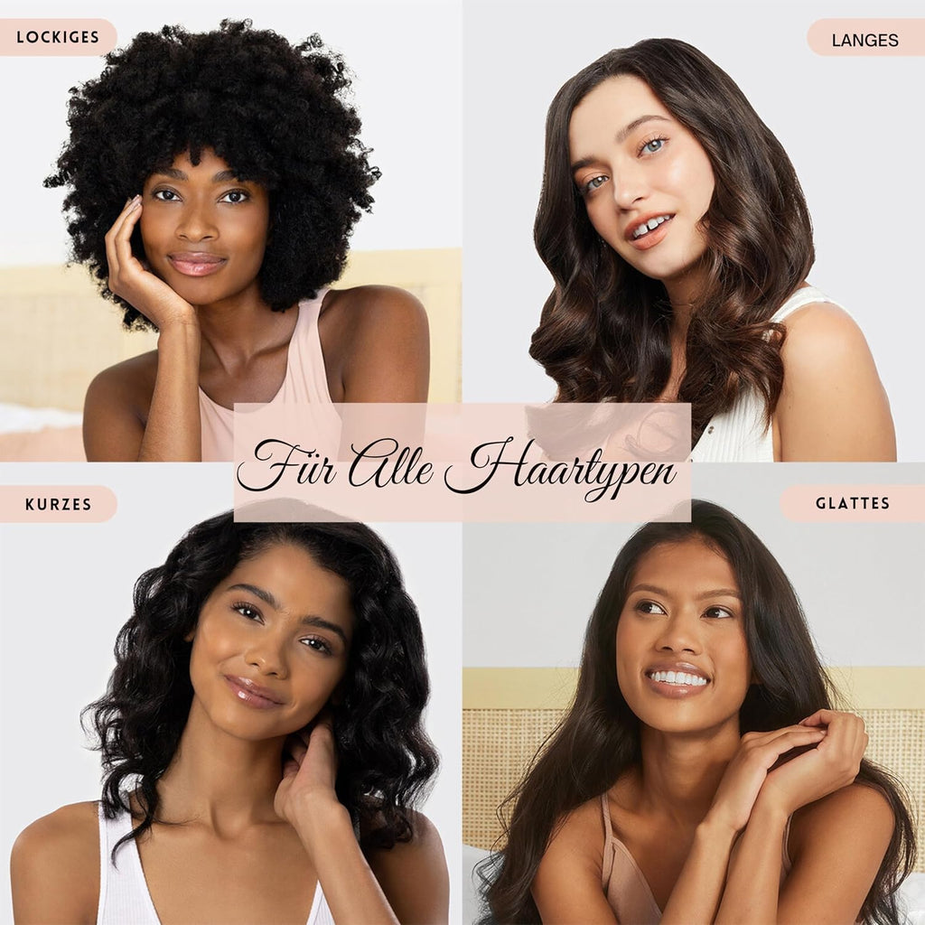 Kitsch Satin Heatless Curls Overnight Set - Sunset Tie Dye
