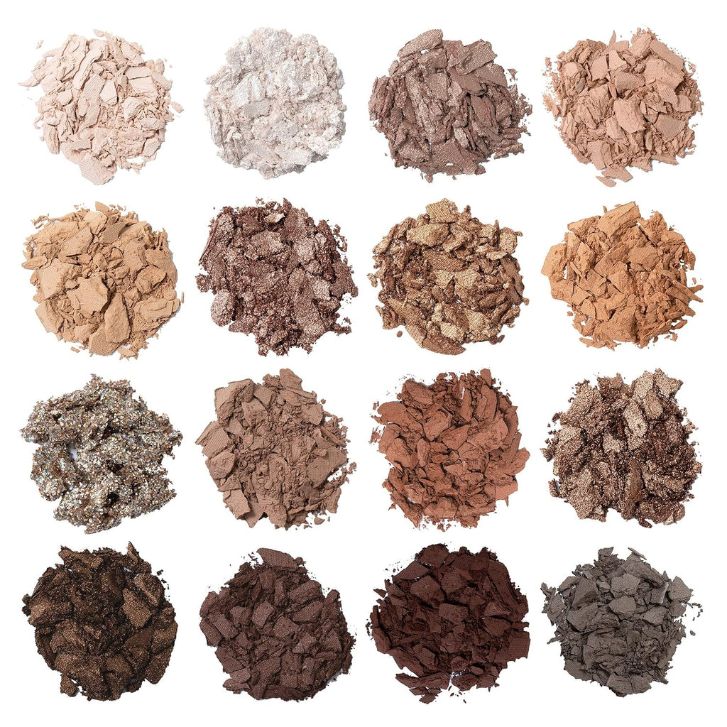wet n wild Always Naked Palette, Nude Neutral Eye Makeup, Blendable, Warm And Cool Nude Pigments, Matte, Shimmer, Glitte