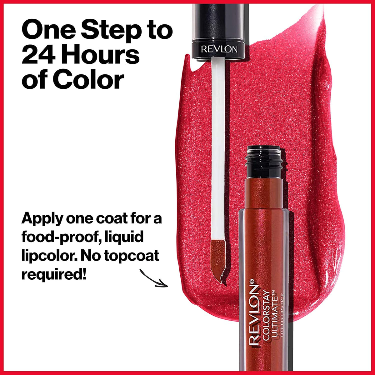 Revlon ColorStay Ultimate Liquid Lipstick, 030 Miracle Mauve, 0.1 fl oz