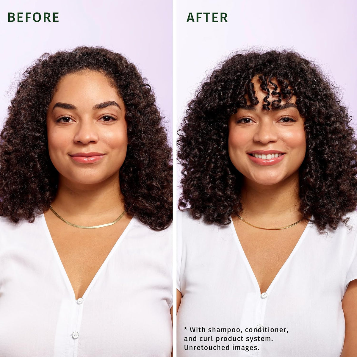 Herbal Essences Curl Boosting Mousse, Frizz Control for Curly & Wavy Hair, Long-Lasting Hold with Berry Scent, Paraben &