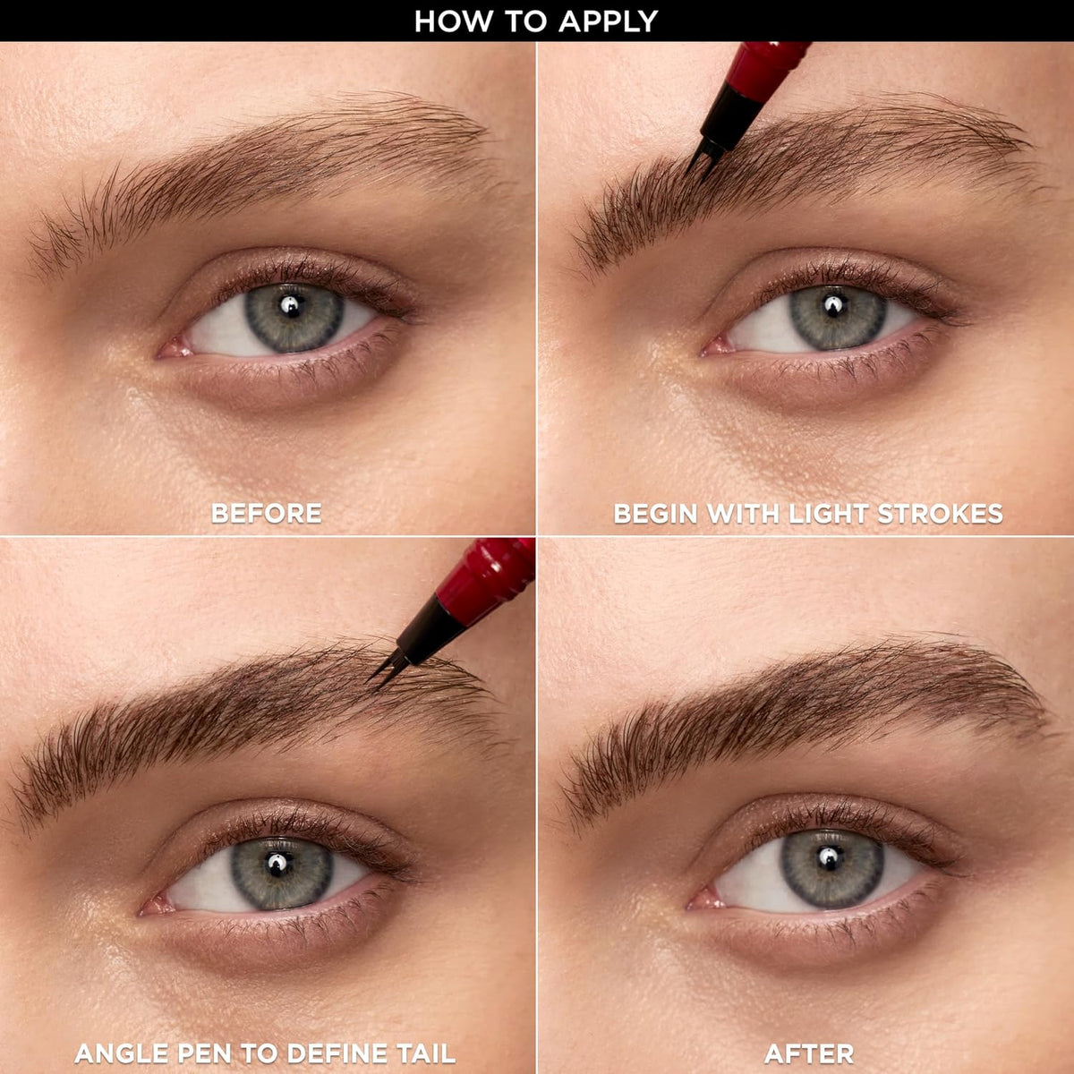 L'Oreal Paris Faux Brow Hair-Like Filling Eyebrow Pen, Mahogany
