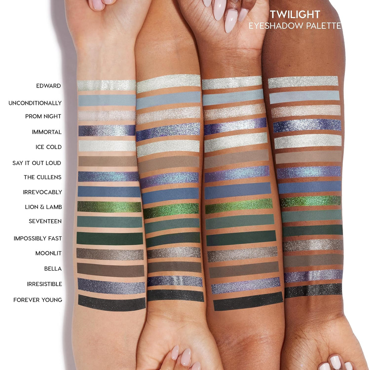 ColourPop Twilight Eyeshadow Palette - Limited Edition Palette with Metallic and Matte Finishes - High-Pigment Eye Makeu