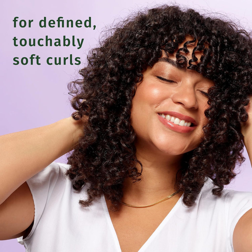 Herbal Essences Curl Boosting Mousse, Frizz Control for Curly & Wavy Hair, Long-Lasting Hold with Berry Scent, Paraben &