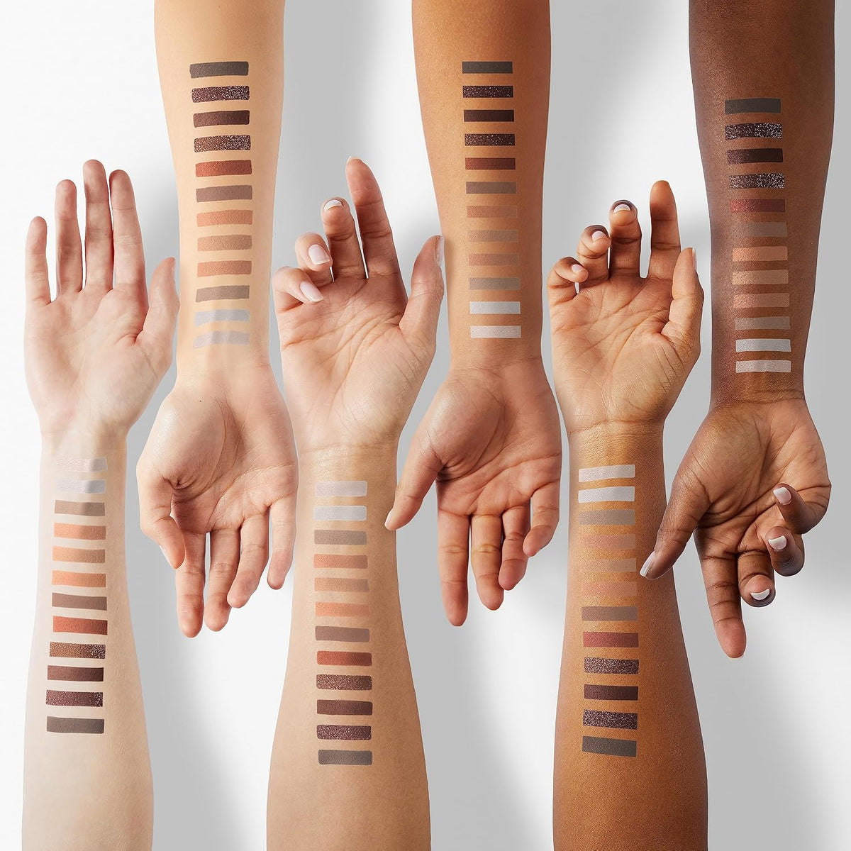 wet n wild Always Naked Palette, Nude Neutral Eye Makeup, Blendable, Warm And Cool Nude Pigments, Matte, Shimmer, Glitte