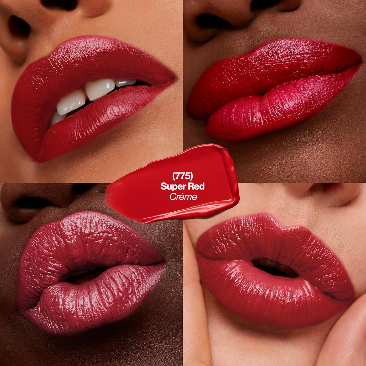 Revlon Super Lustrous Lipstick, 775 Super Red, 0.15 oz