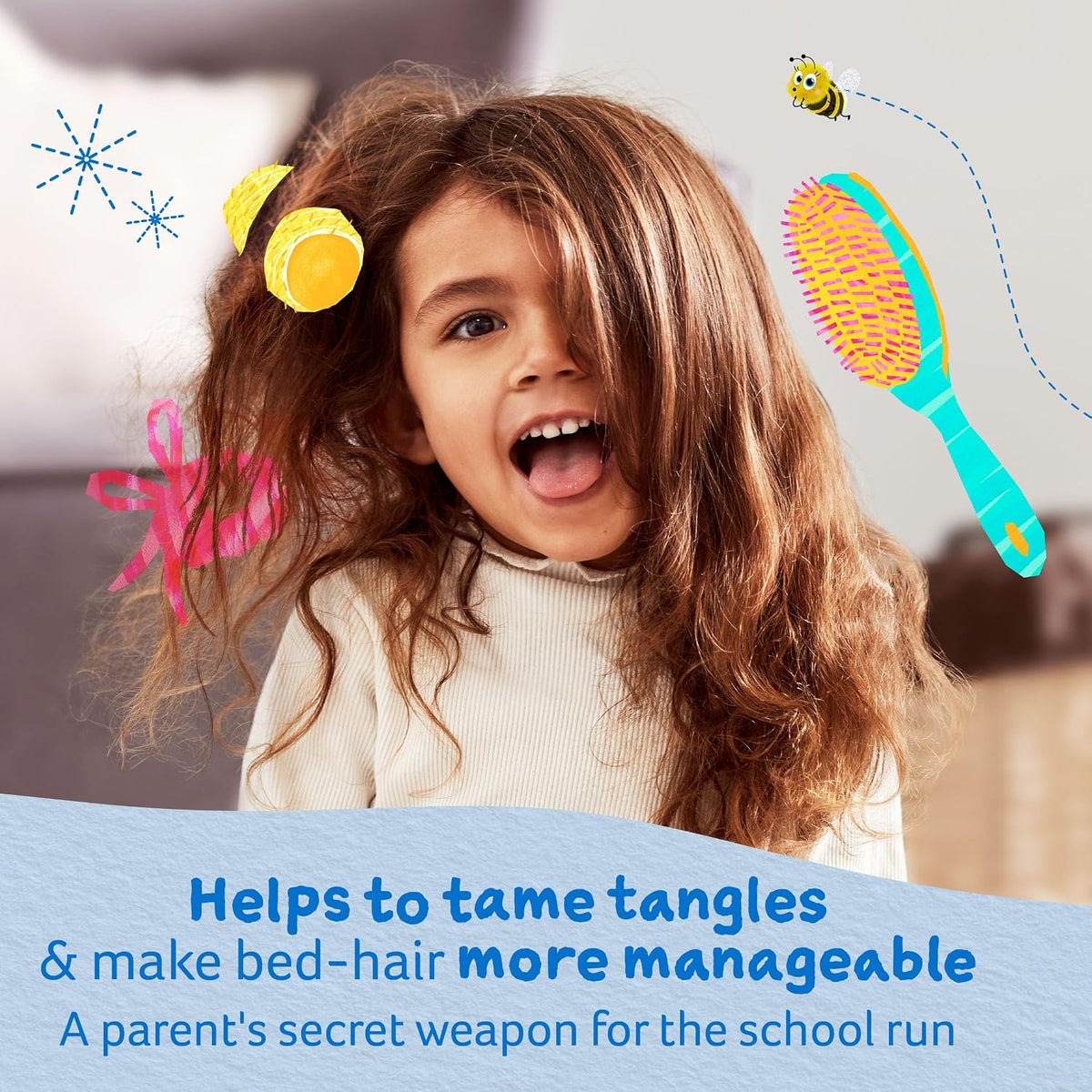 Childs Farm, Kids Hair Detangler, Grapefruit & Organic Tea Tree, Suitable for Dry, Sensitive & Eczema-prone Skin, 4.2 Fl