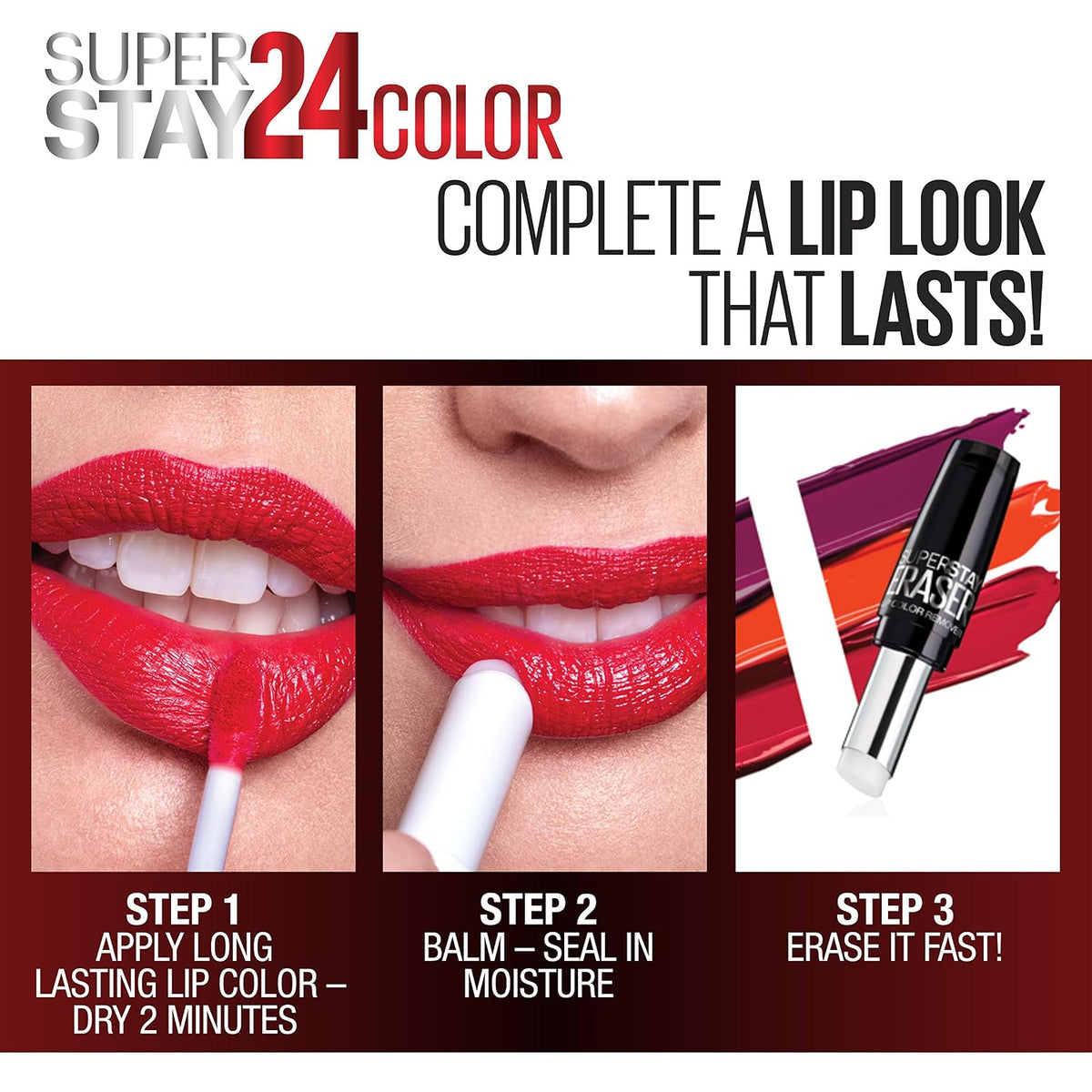Maybelline Super Stay 24 2-Step Liquid Lipstick, Blush On 105