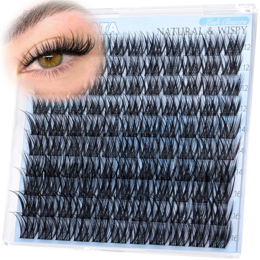 Natural Lash Clusters Wispy Eyelash Clusters, Eyelash Extensions