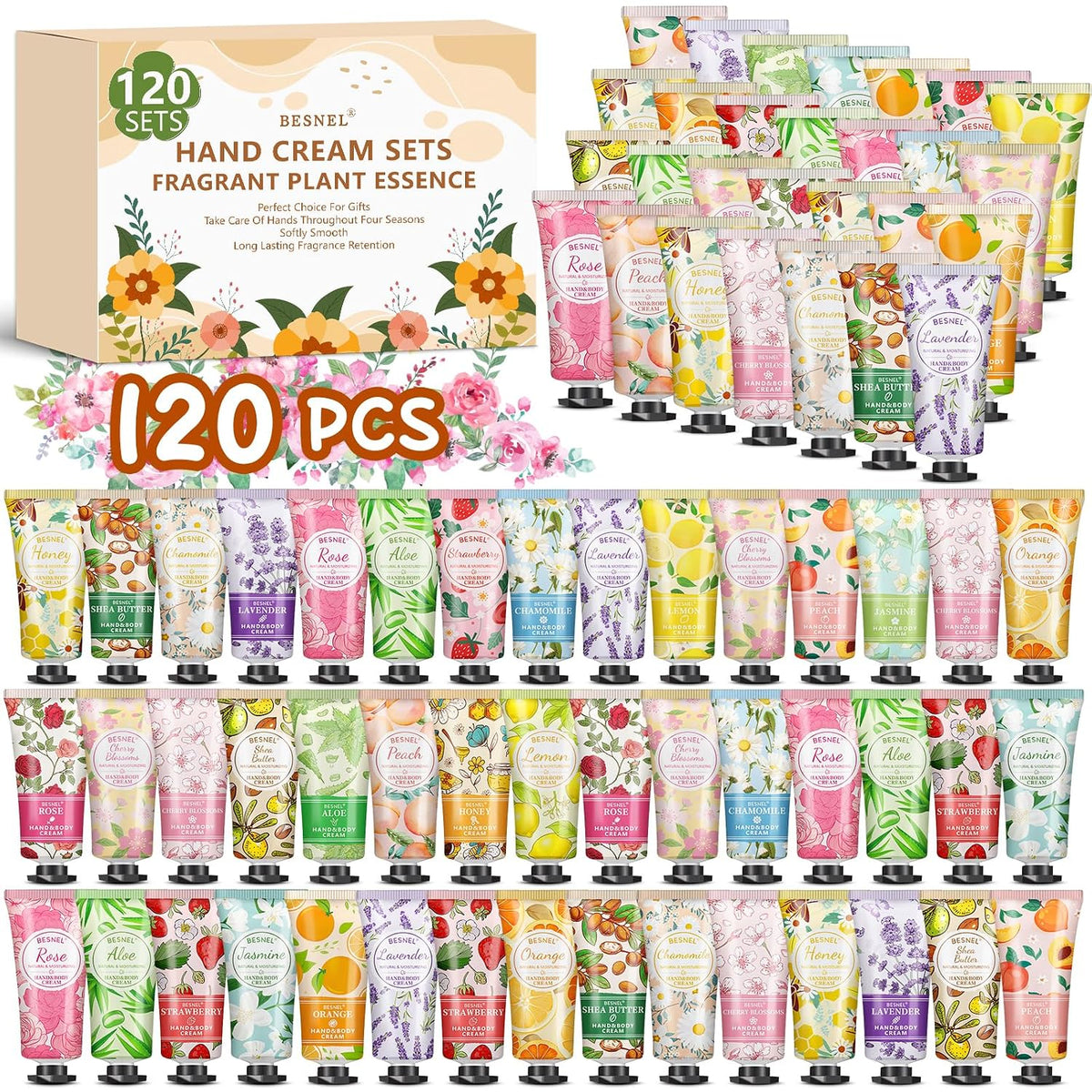 12 Pack Hand Cream Gift Set For Women,Mini Hand Lotion Travel Size for Hand