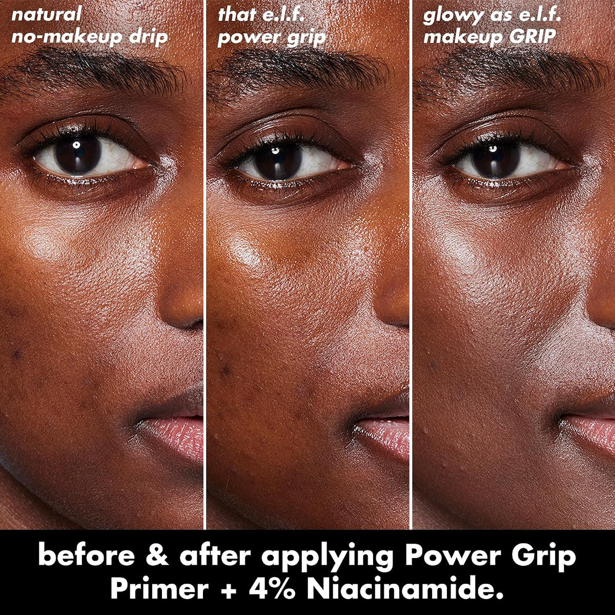 e.l.f. Power Grip Primer + 4% Niacinamide, Gripping Gel Primer, 0.811 Fl Oz