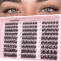 Goddvenus Lash Clusters Natural Wispy Cluster Eyelash Extensions, DIY Lash Extension at Home for Natural Look, D Curly I