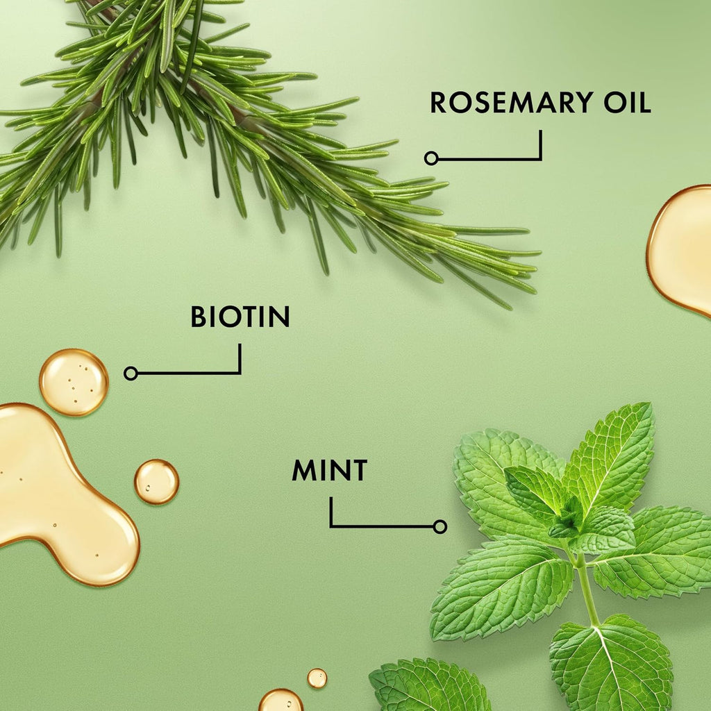 Mielle Organics Rosemary Mint Hair Oil with Biotin, 2 oz