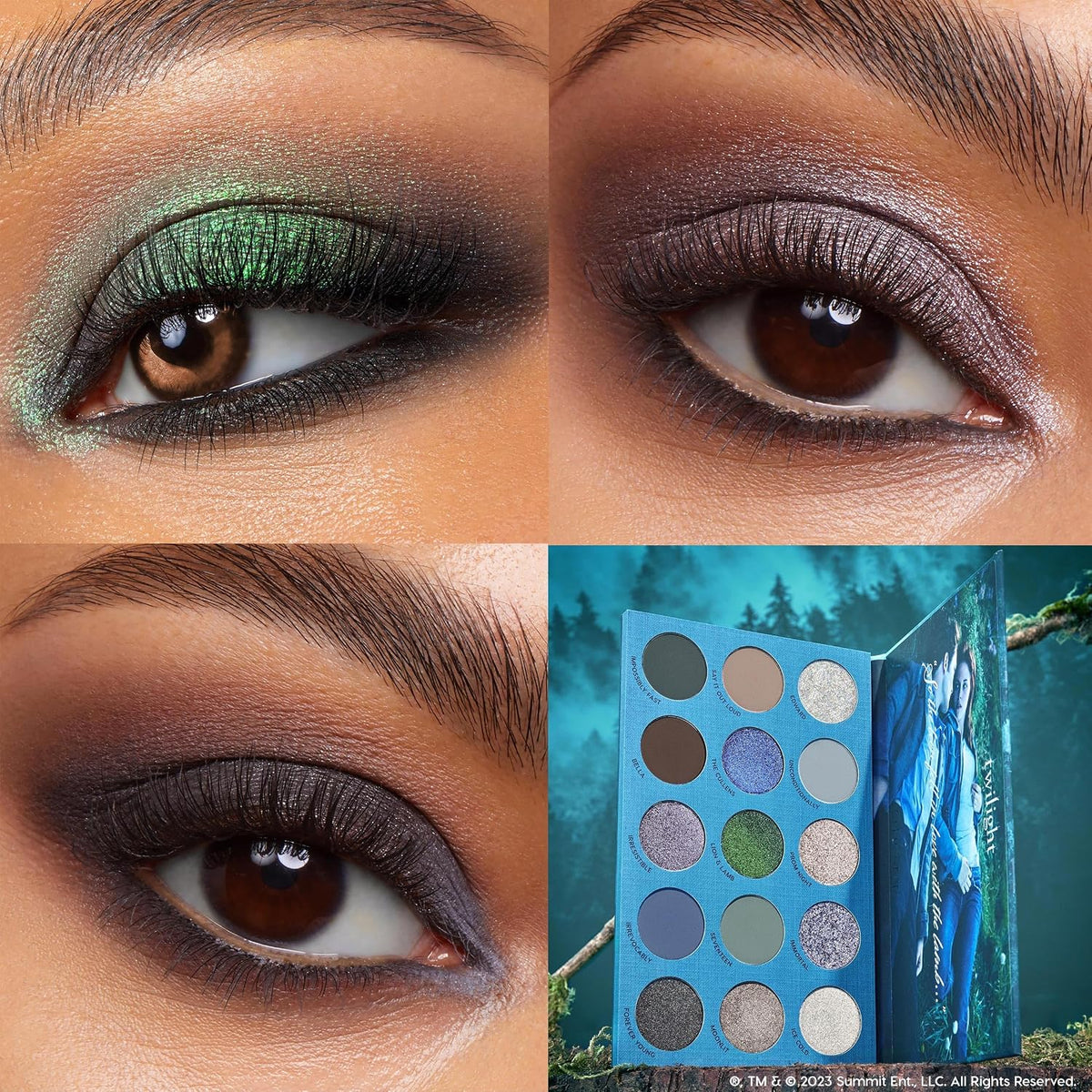 ColourPop Twilight Eyeshadow Palette - Limited Edition Palette with Metallic and Matte Finishes - High-Pigment Eye Makeu
