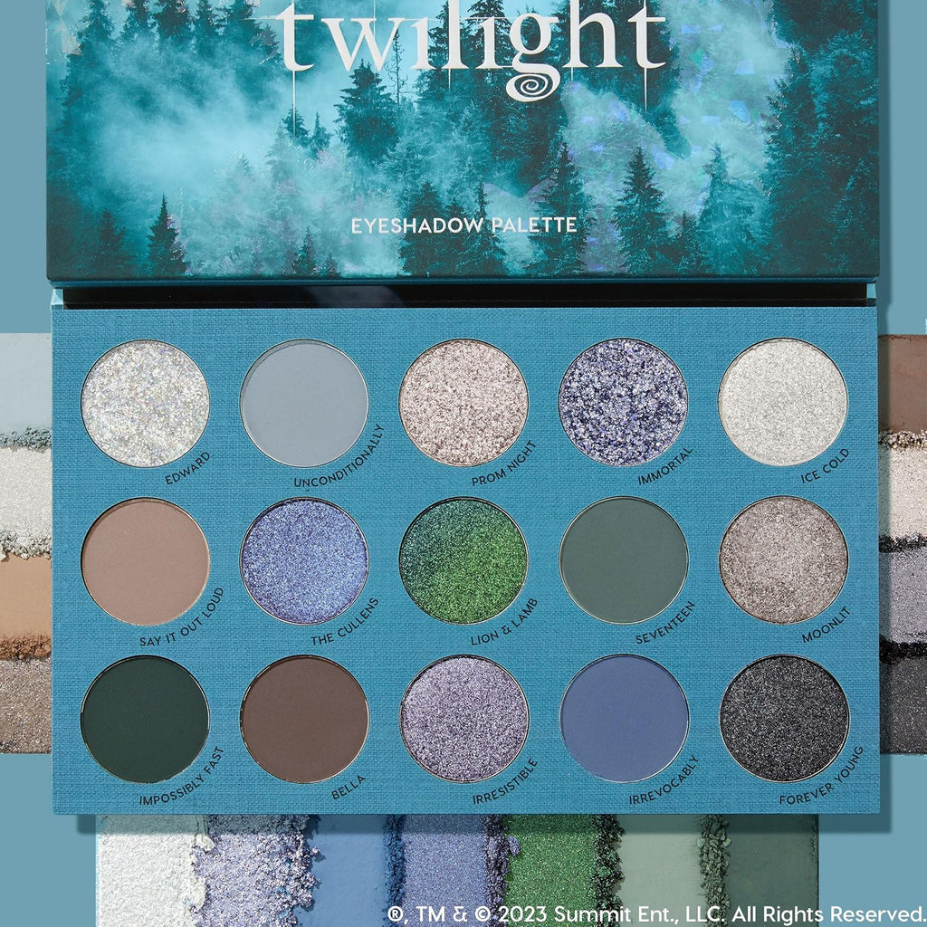 ColourPop Twilight Eyeshadow Palette - Limited Edition Palette with Metallic and Matte Finishes - High-Pigment Eye Makeu